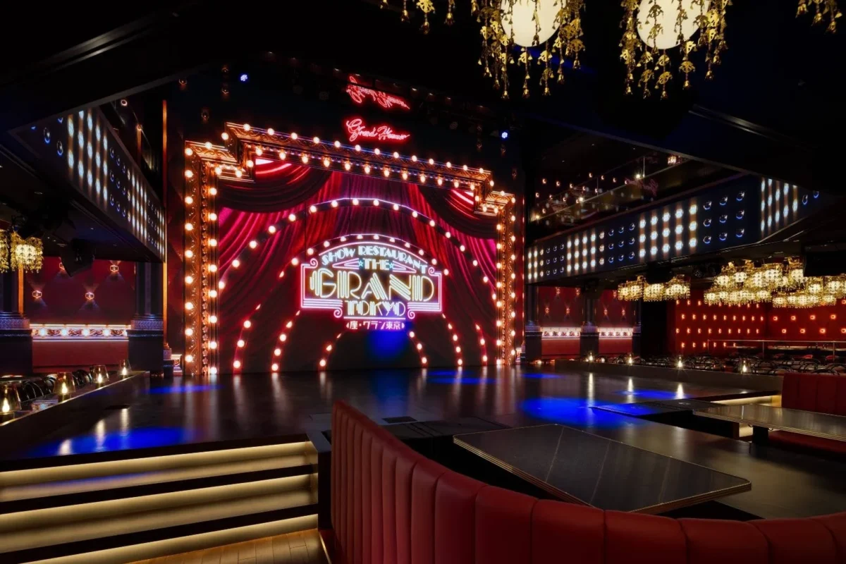 ショーレストランのステージ