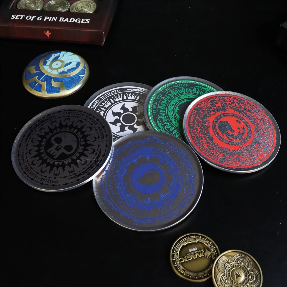 Magic: The Gathering メタルコースター 5枚セット