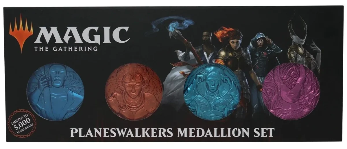 Magic: The Gathering 限定版 プレインズウォーカー メダリオンコレクション パッケージ