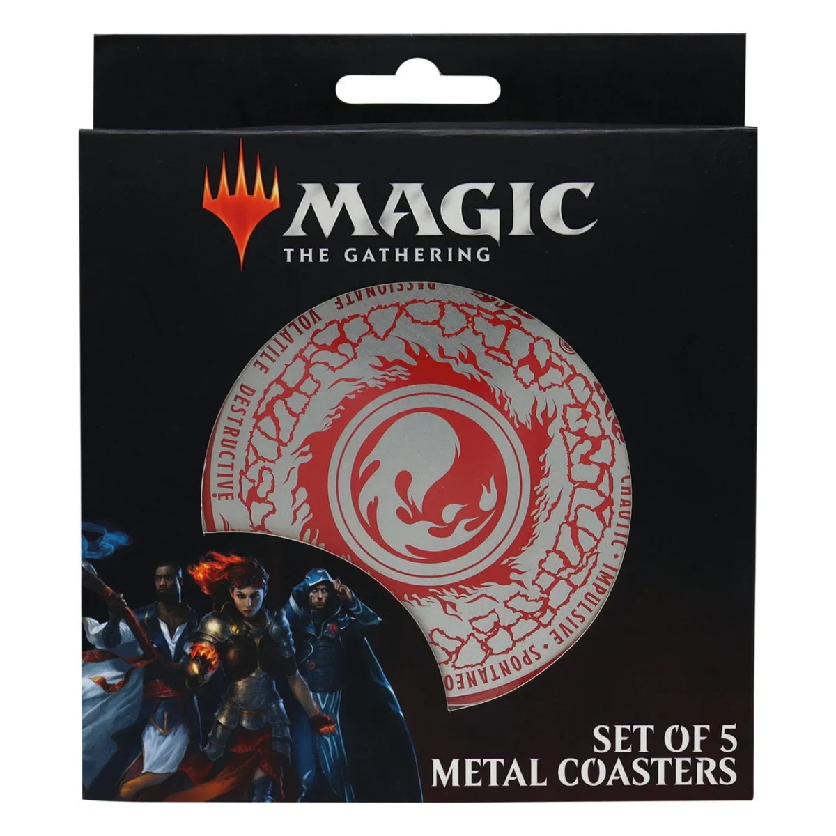 Magic: The Gathering メタルコースター 5枚セット パッケージ