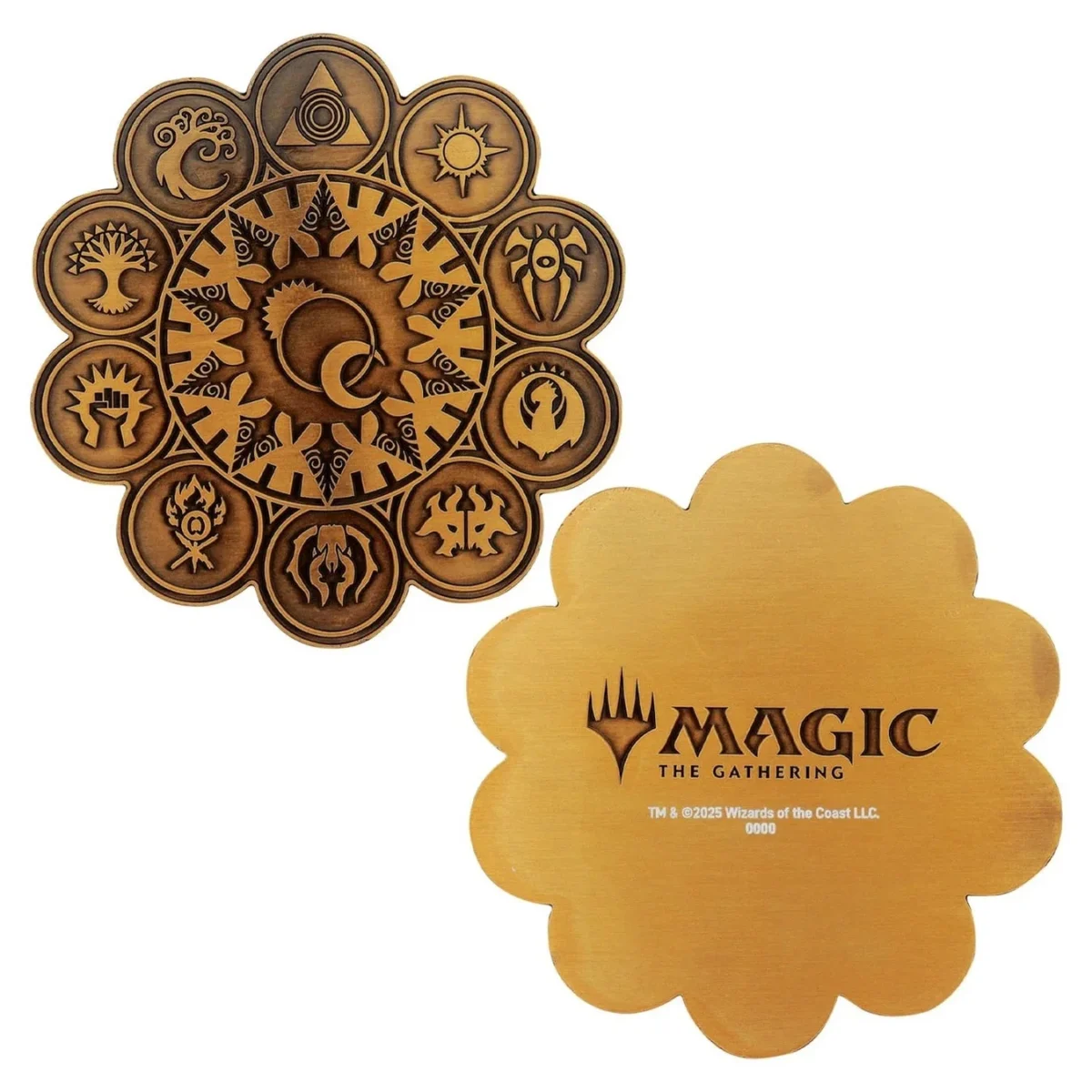 Magic: The Gathering ギルドのタブレットメダリオン 裏面