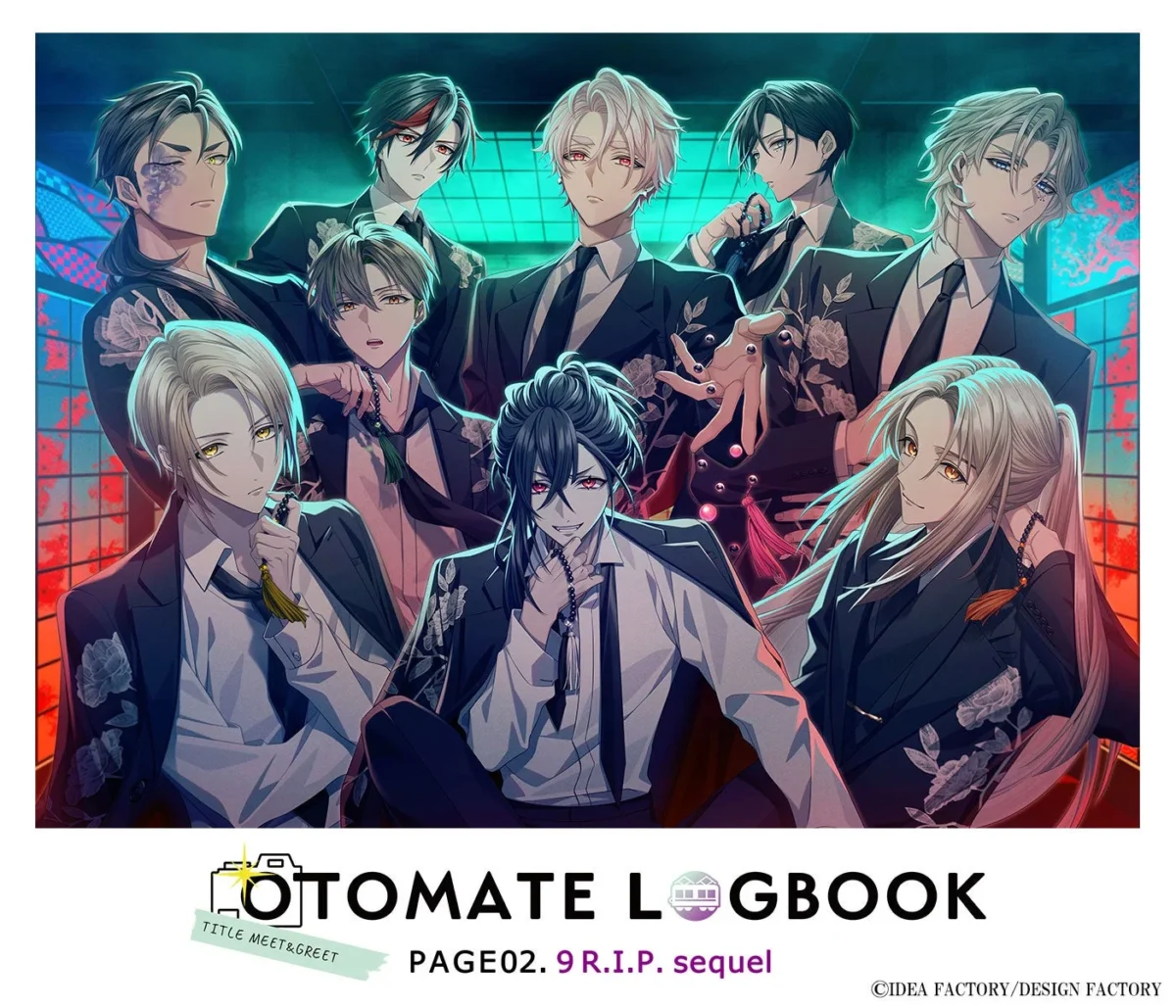 OTOMATE LOGBOOK PAGE02.「9 R.I.P. sequel」キービジュアル